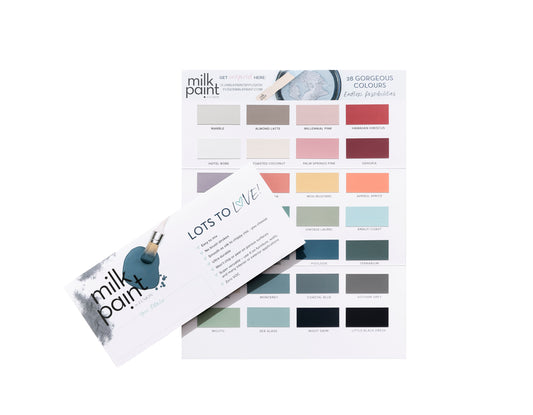 Milk Paint by Fusion True Colour Card