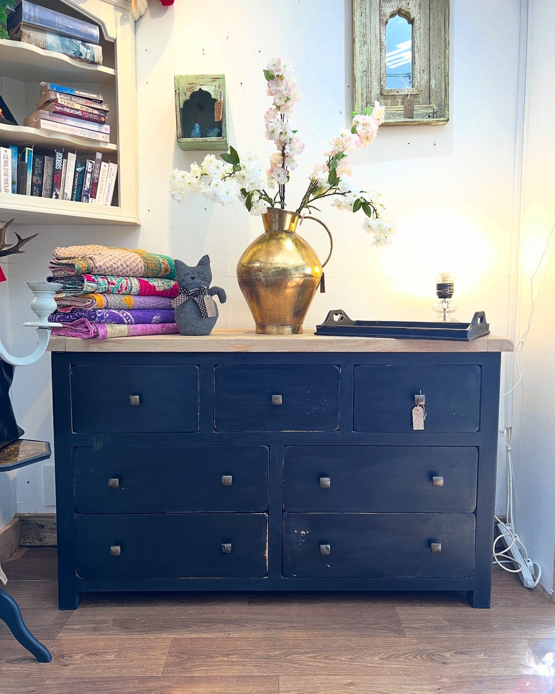 Beautiful Black Rustic Sideboard - NOW SOLD